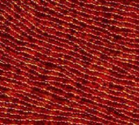 50 Grams of 10/0 Red Silver Lined Mix Seed Beads